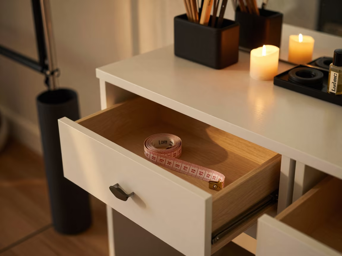 PT Tape Measure Drawer at Gym Desk in at a gym check-in desk near Lome