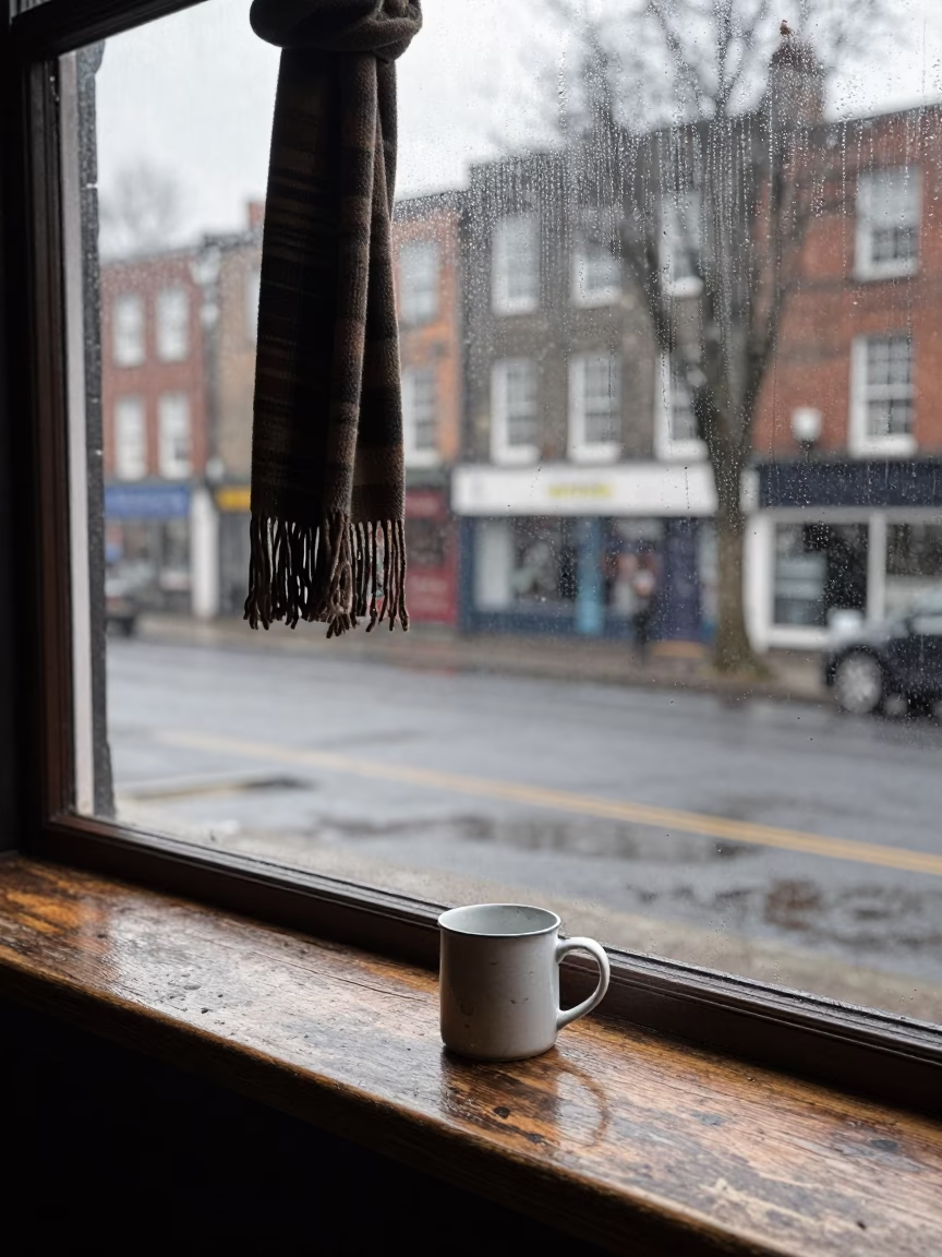 Pub Window in Liverpool in in Liverpool, United Kingdom