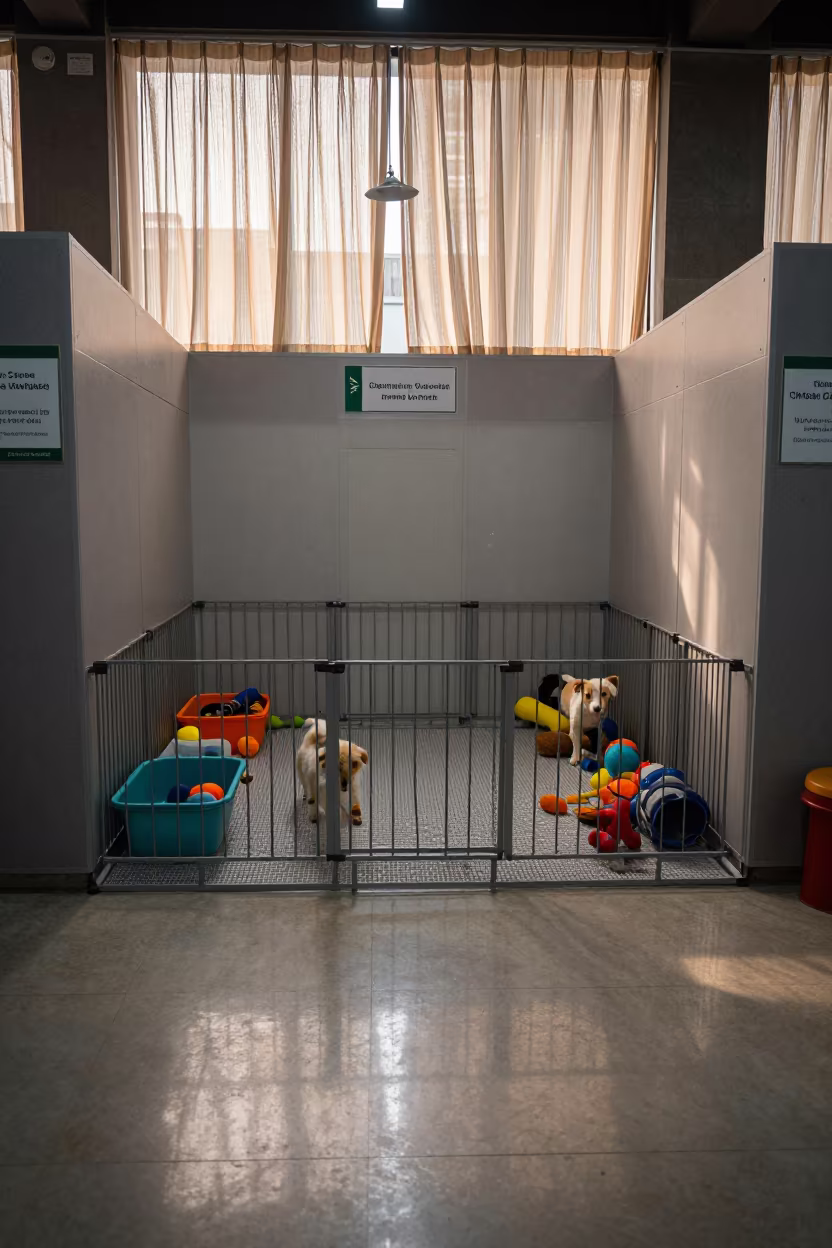 Puppy Socialization Pen Toys Bangalore Wash Station in at a self-serve dog wash station near Bangalore