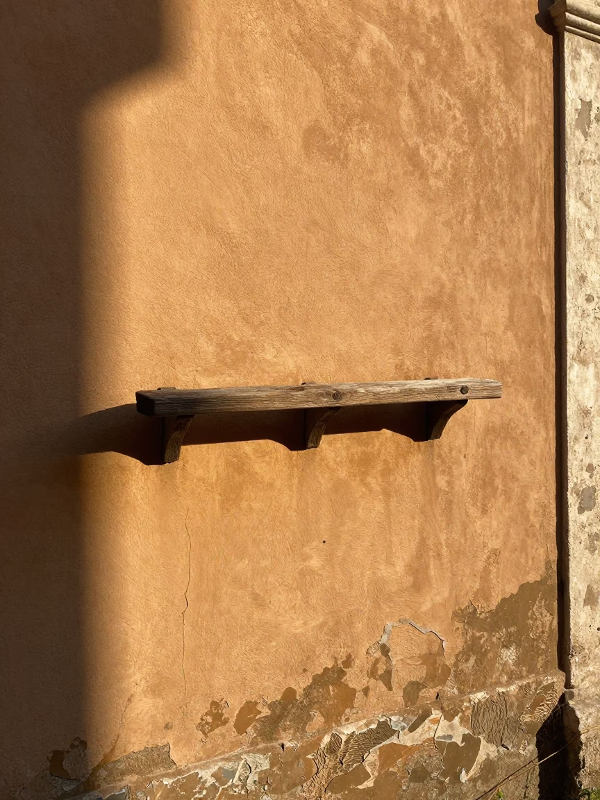 Rail Shadow in Rome in in Rome, Italy