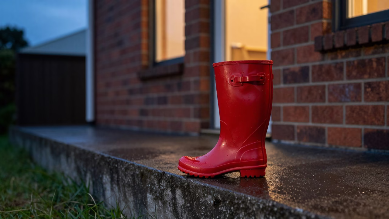 Rain Boot in Auckland in in Auckland, New Zealand