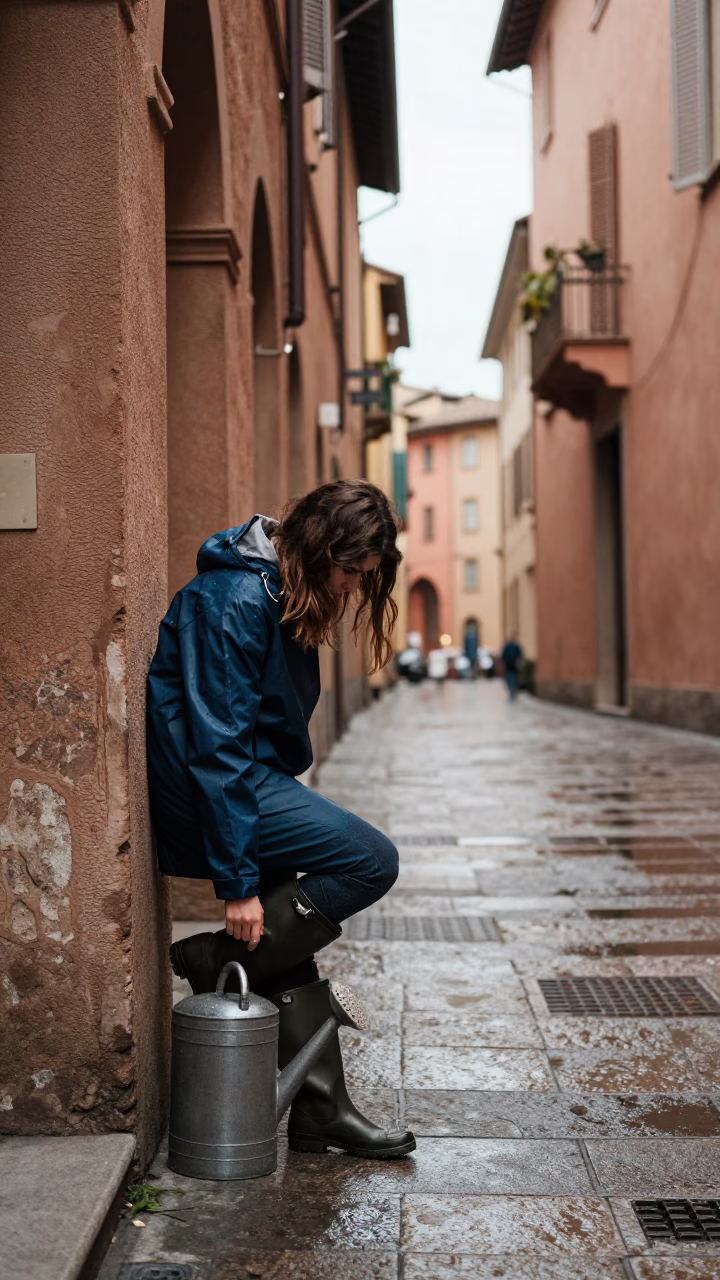 Rain Boots in Bologna in in Bologna, Italy