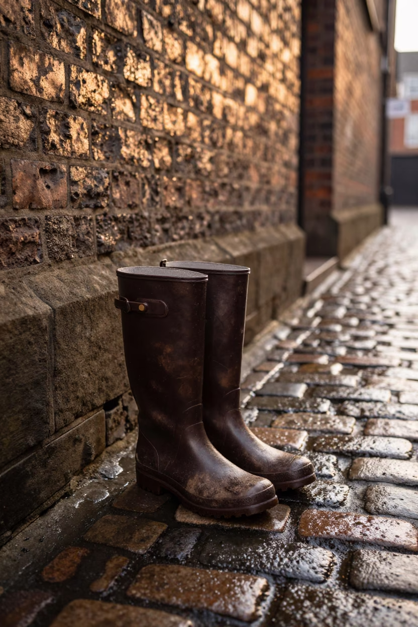 Rain Boots in Liverpool in in Liverpool, United Kingdom