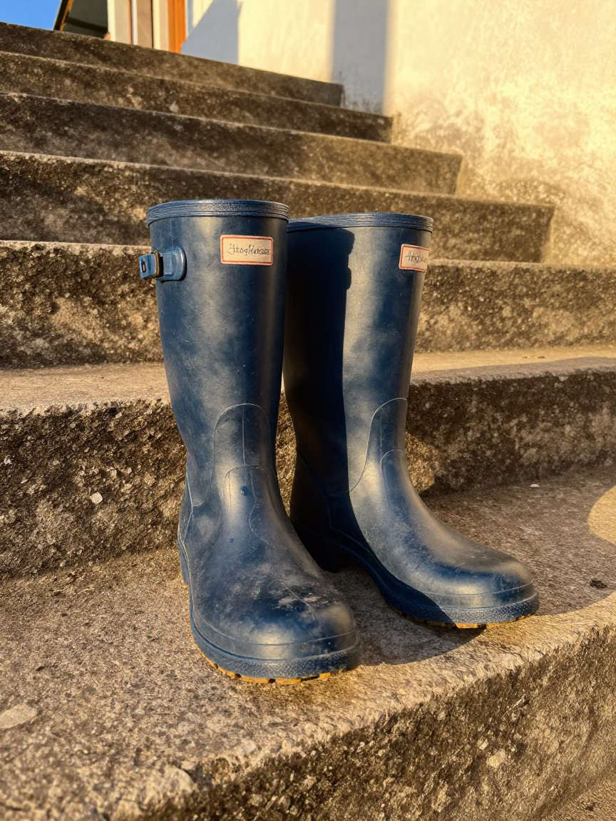 Rain Boots in Salvador in in Salvador, Brazil