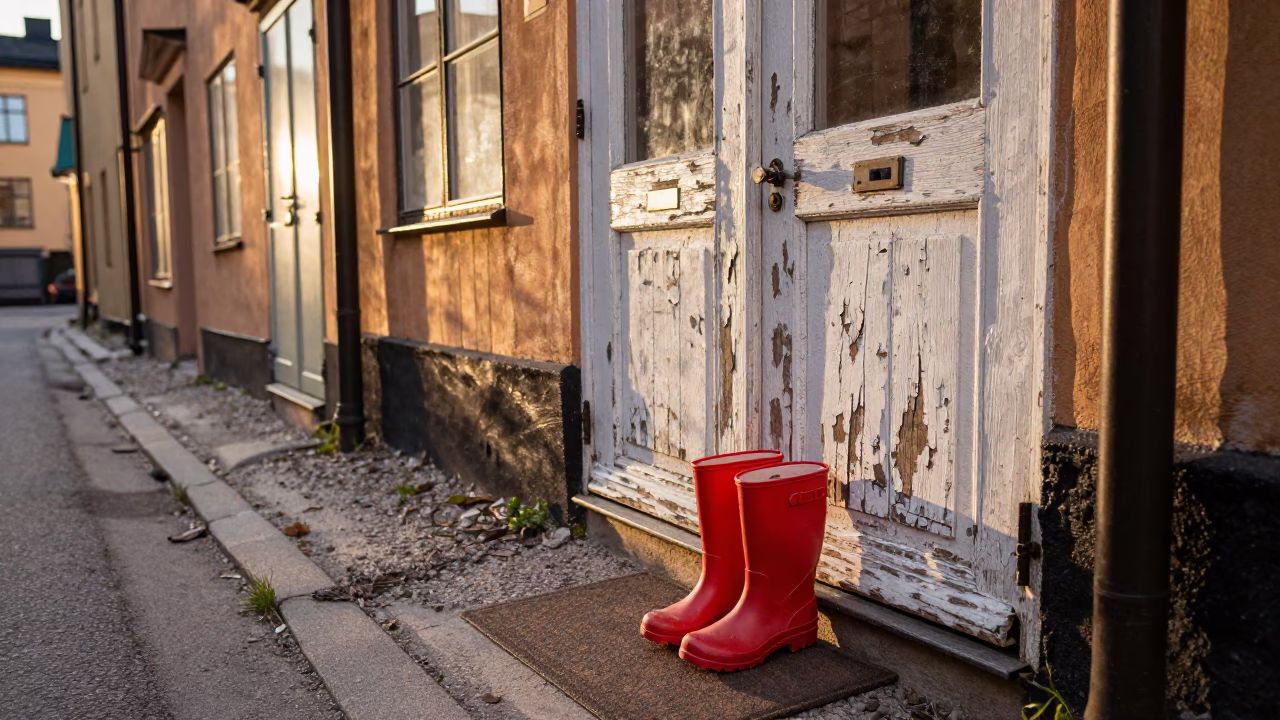 Rain Boots in Stockholm in in Stockholm, Sweden