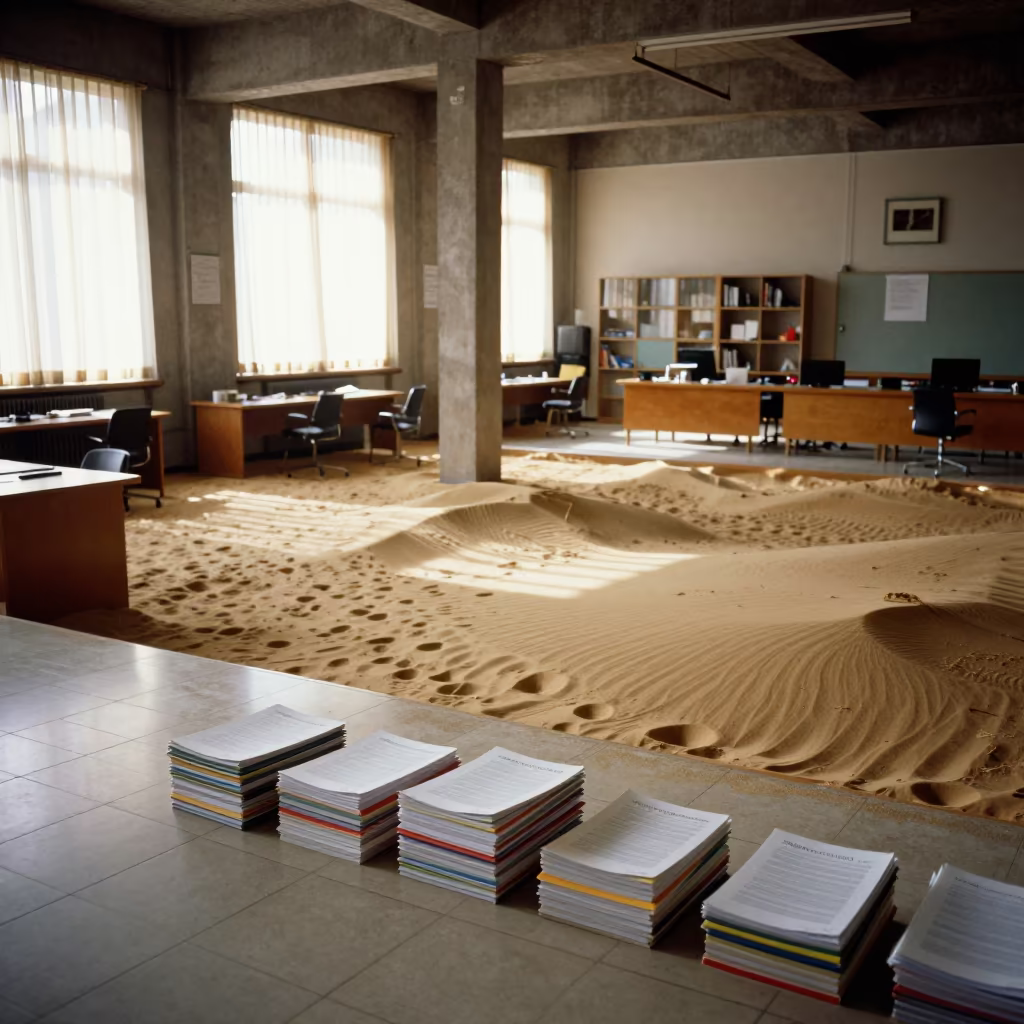 Rainbow Budget Tabs in Bologna Community Hall in in a community center hall in Bologna
