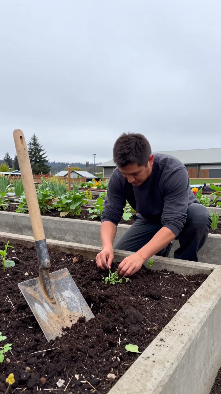 Raised Bed in Portland in in Portland, Oregon, United States