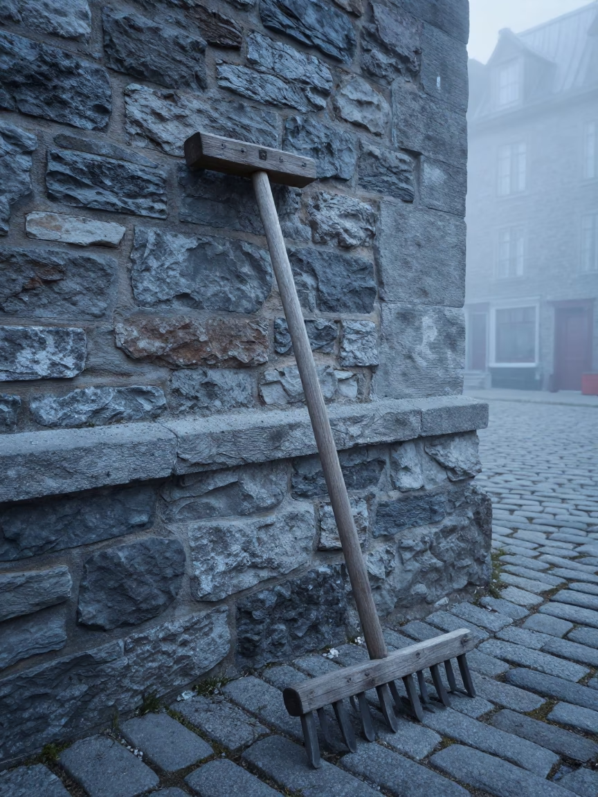 Rake Head in Quebec City in in Quebec City, Quebec, Canada