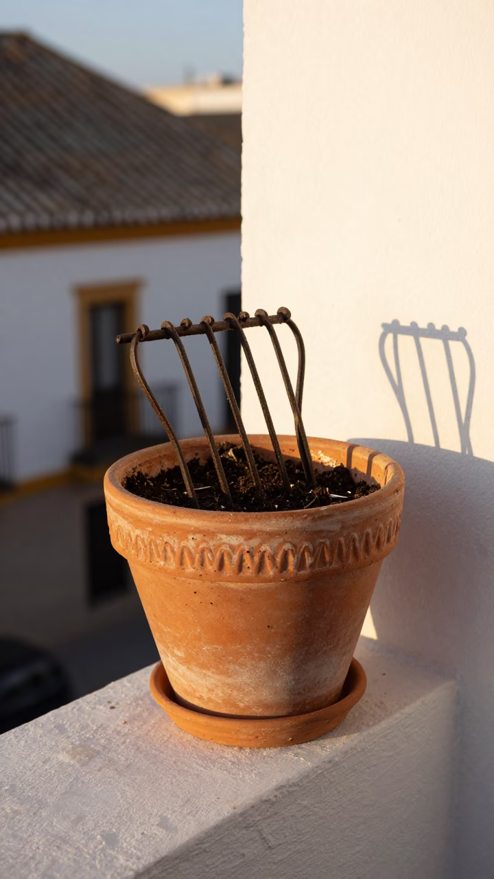 Rake Head in Seville in in Seville, Spain