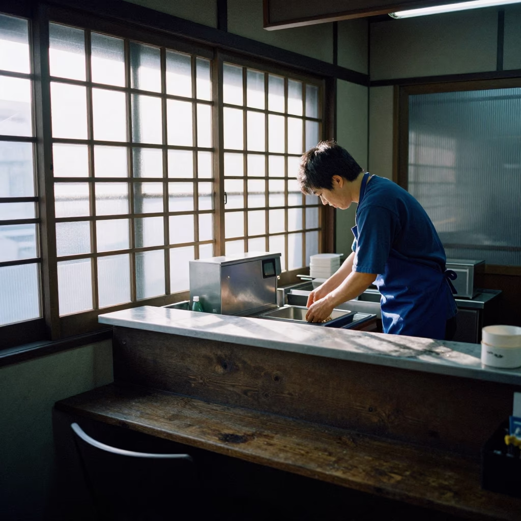 Ramen Station in Tokyo in in Tokyo, Japan