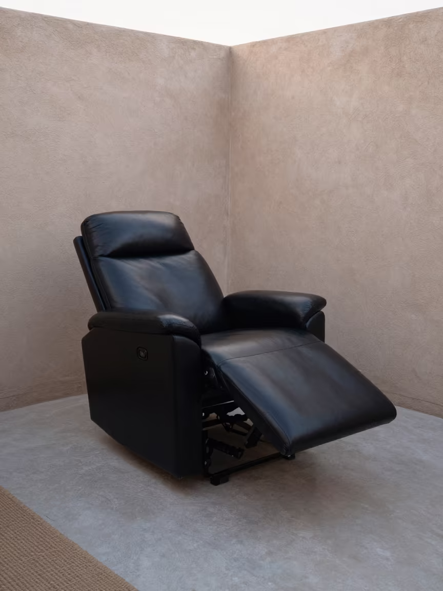 Recliner in Al-Fashir Lash Studio Morning Light in inside a skincare treatment room near Al-Fashir