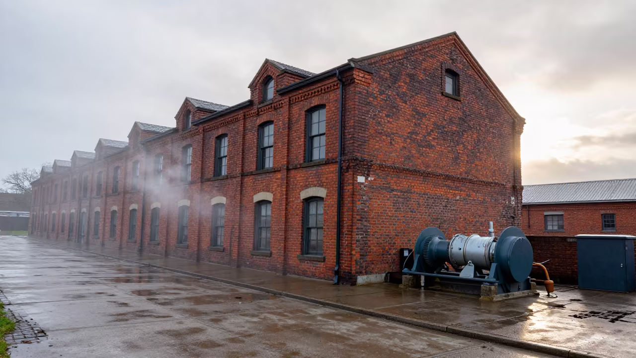 Red Brick Warehouse Loft on Daule Quarry Ledge in on a quarry ledge near Daule
