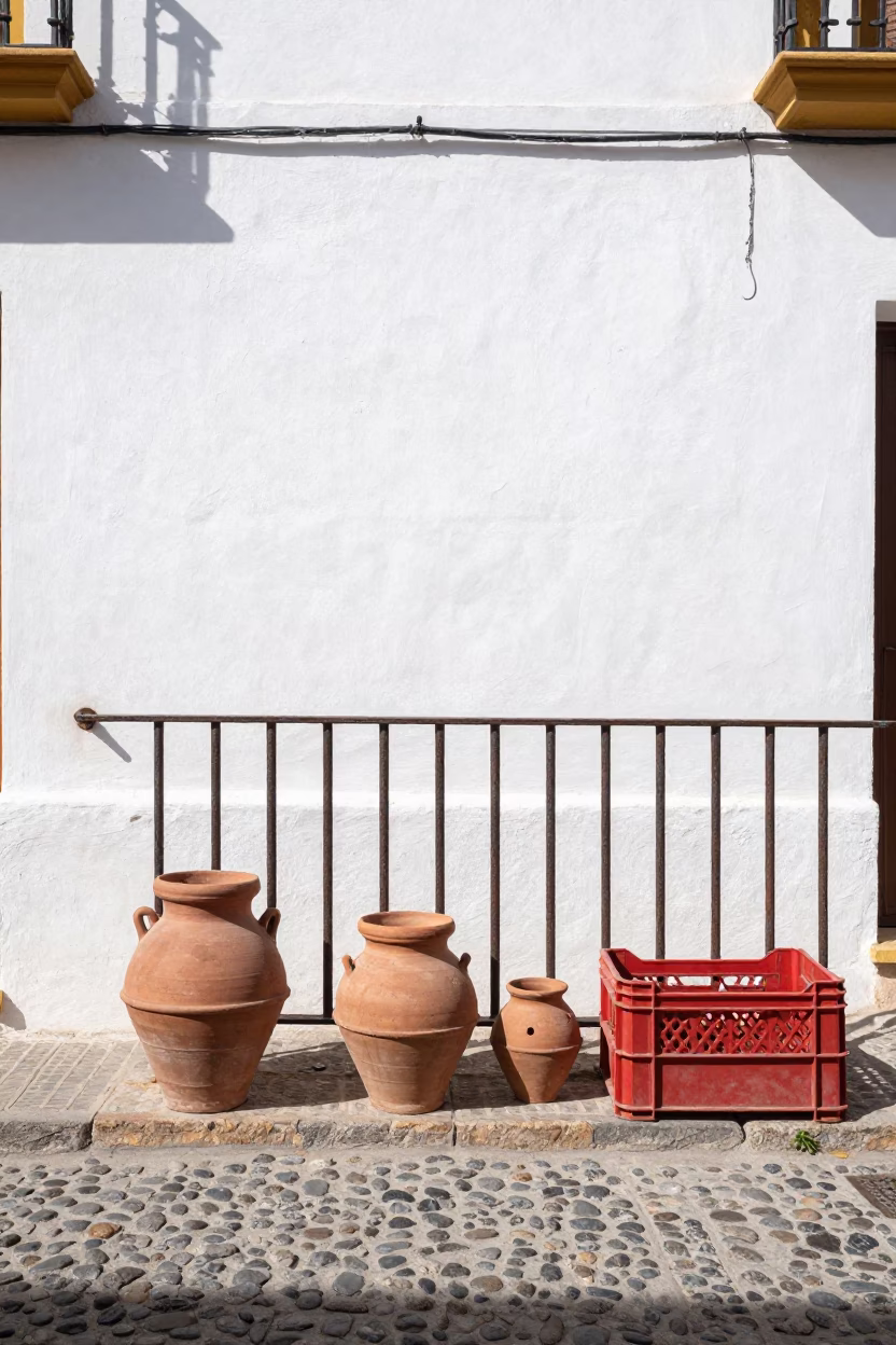 Red Crate in Granada in in Granada, Spain