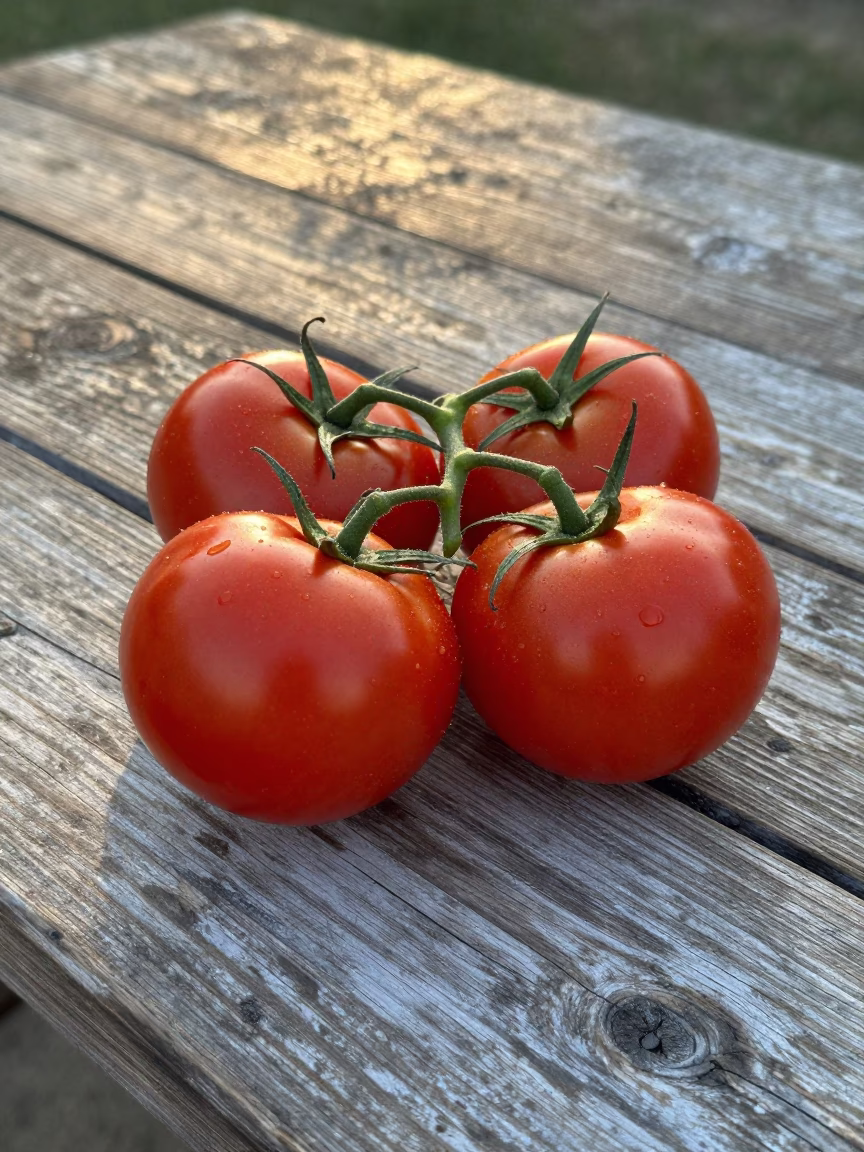Red Tomatoes in Rome in in Rome, Italy