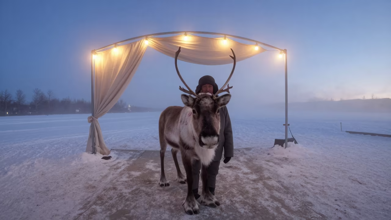 Reindeer Herder in Sapporo Twisted Metal Twilight in in Sapporo