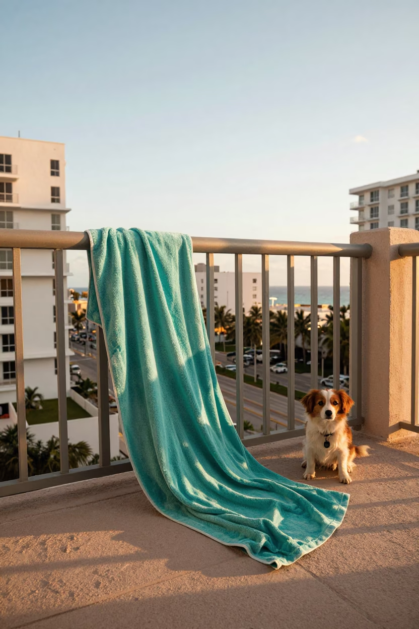 Relaxation Scene in Miami in in Miami, Florida, United States