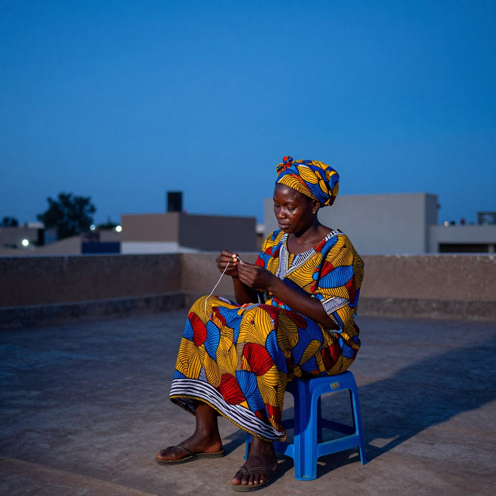 Repair Scene in Dakar in in Dakar, Senegal