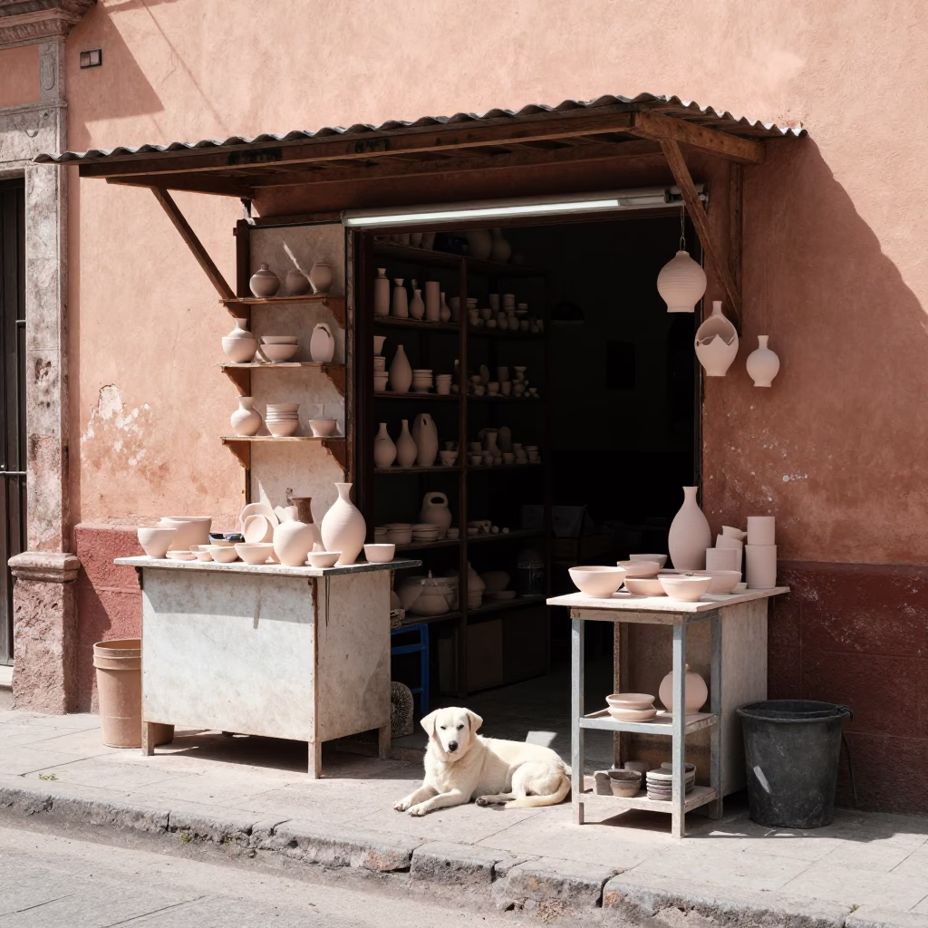 Repair Stall in Guadalajara in in Guadalajara, Mexico