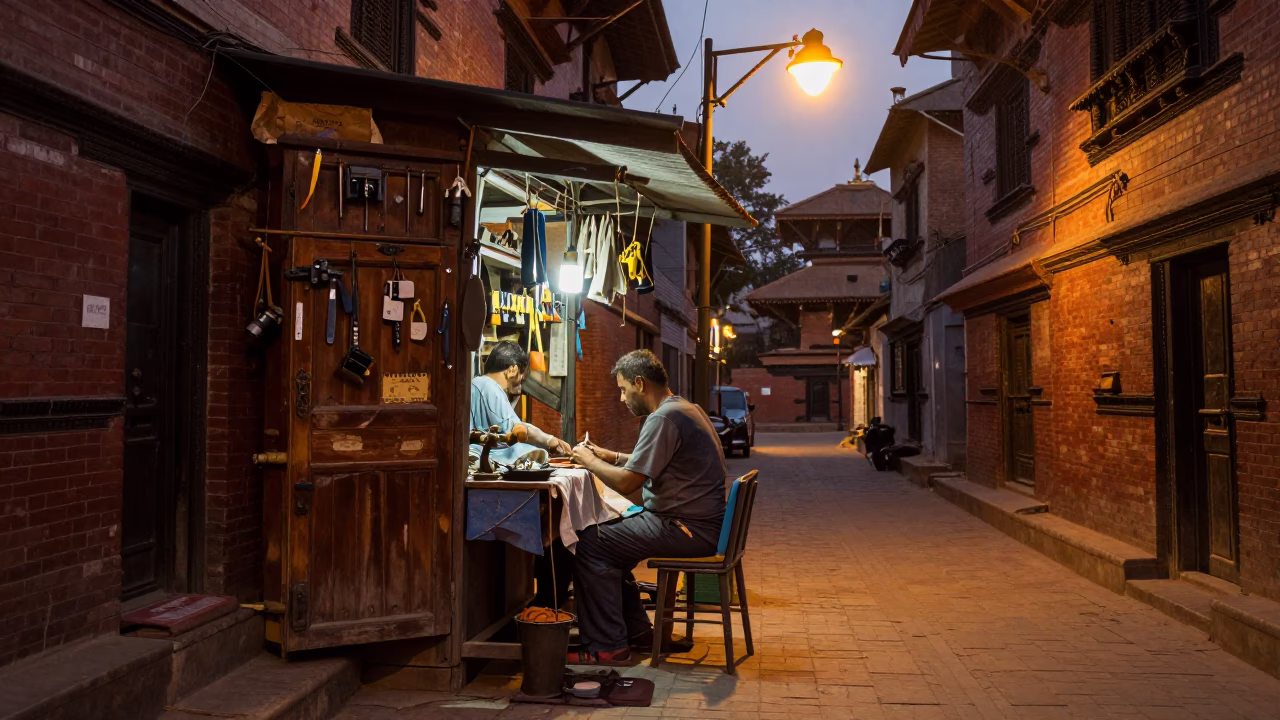 Repair Station in Kathmandu in in Kathmandu, Nepal