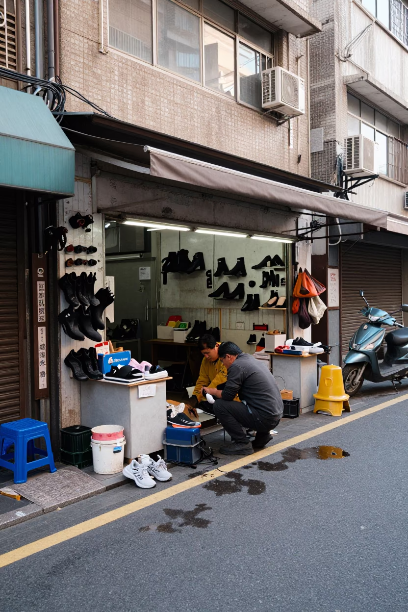 Repair Station in Taipei in in Taipei, Taiwan