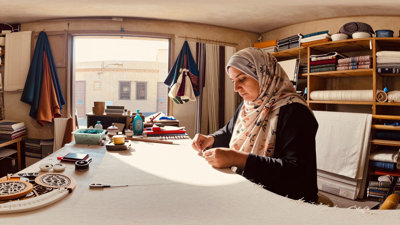 Repair Workbench in Luxor in in Luxor, Egypt