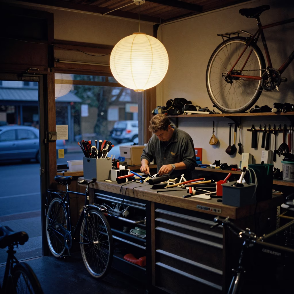 Repair Workbench in Portland in in Portland, Oregon, United States