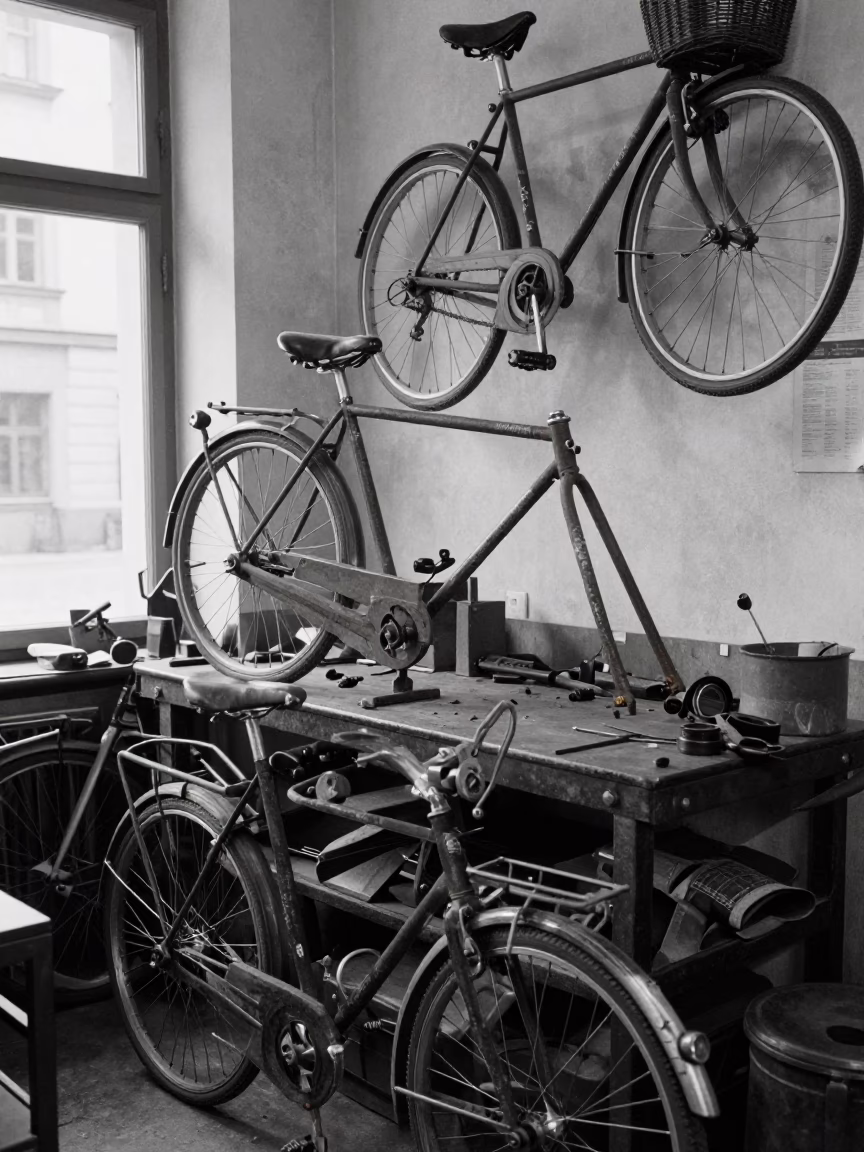 Repair Workbench in Prague in in Prague, Czech Republic