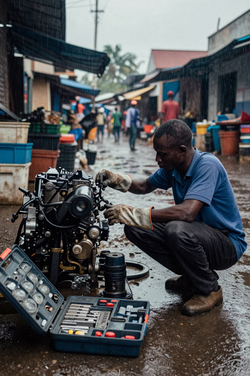 Repairing Engine in Accra in in Accra, Ghana