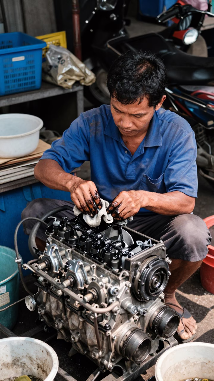 Repairing Engine in Bangkok in in Bangkok, Thailand