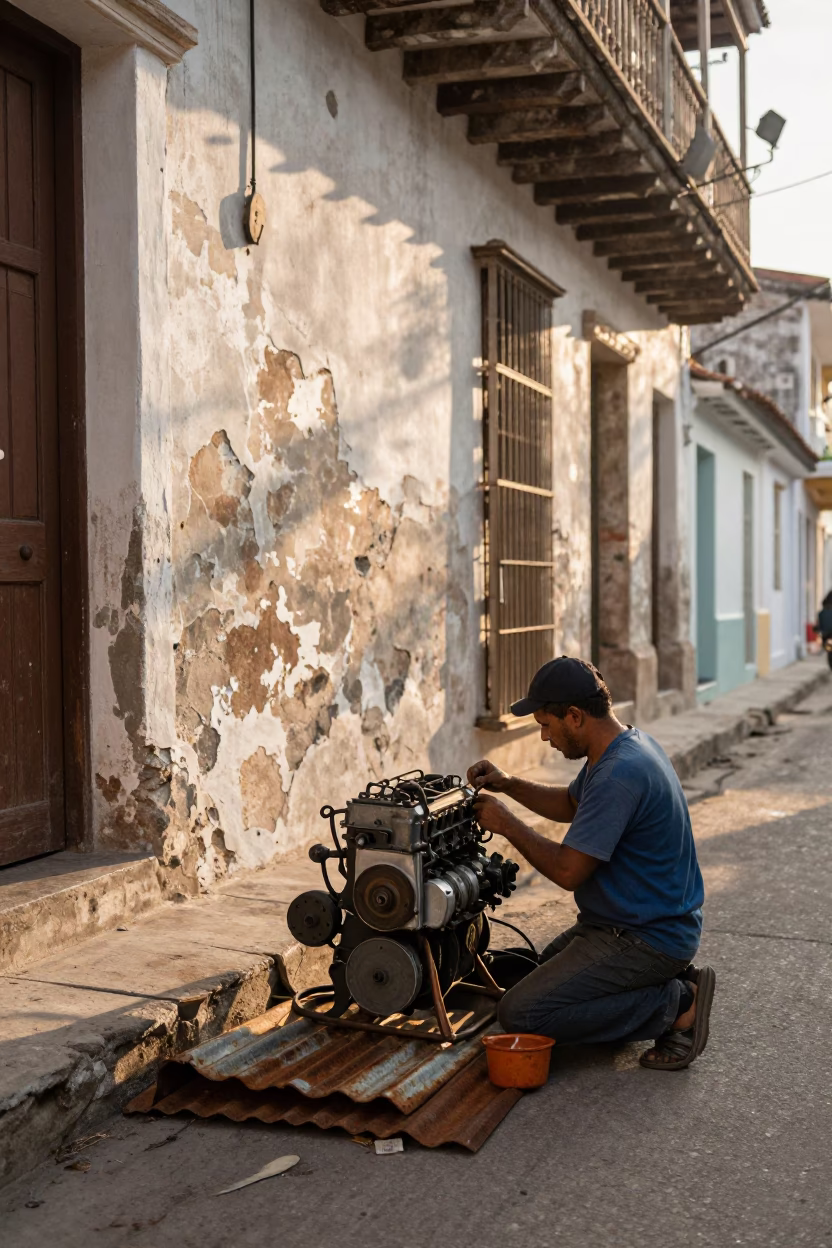 Repairing Engine in Cartagena in in Cartagena, Colombia