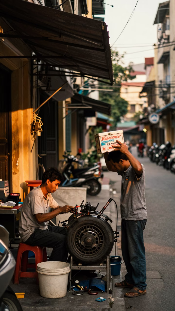 Repairing Motor in Ho Chi Minh City in in Ho Chi Minh City, Vietnam