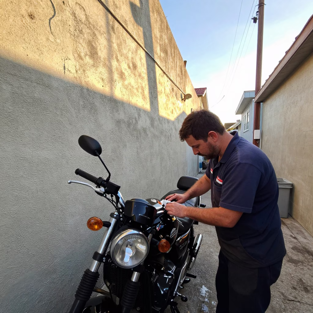 Repairing Motorcycle in San Diego in in San Diego, California, United States