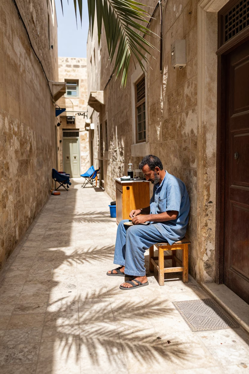 Repairing Sandals in Alexandria in in Alexandria, Egypt