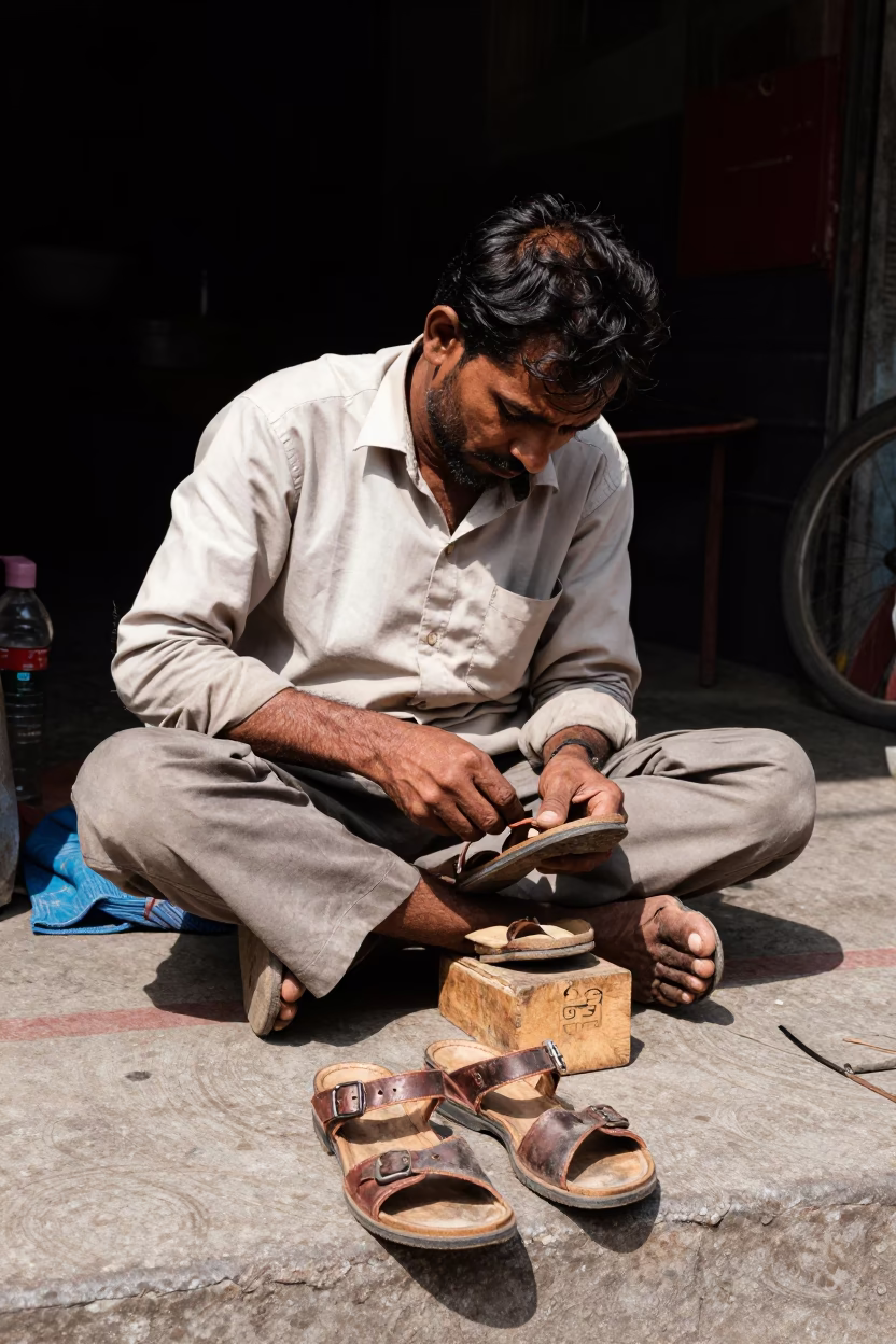 Repairing Sandals in Delhi in in Delhi, India