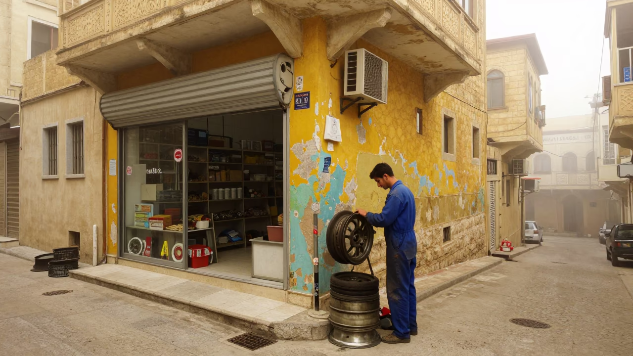 Repairing Wheel in Beirut in in Beirut, Lebanon