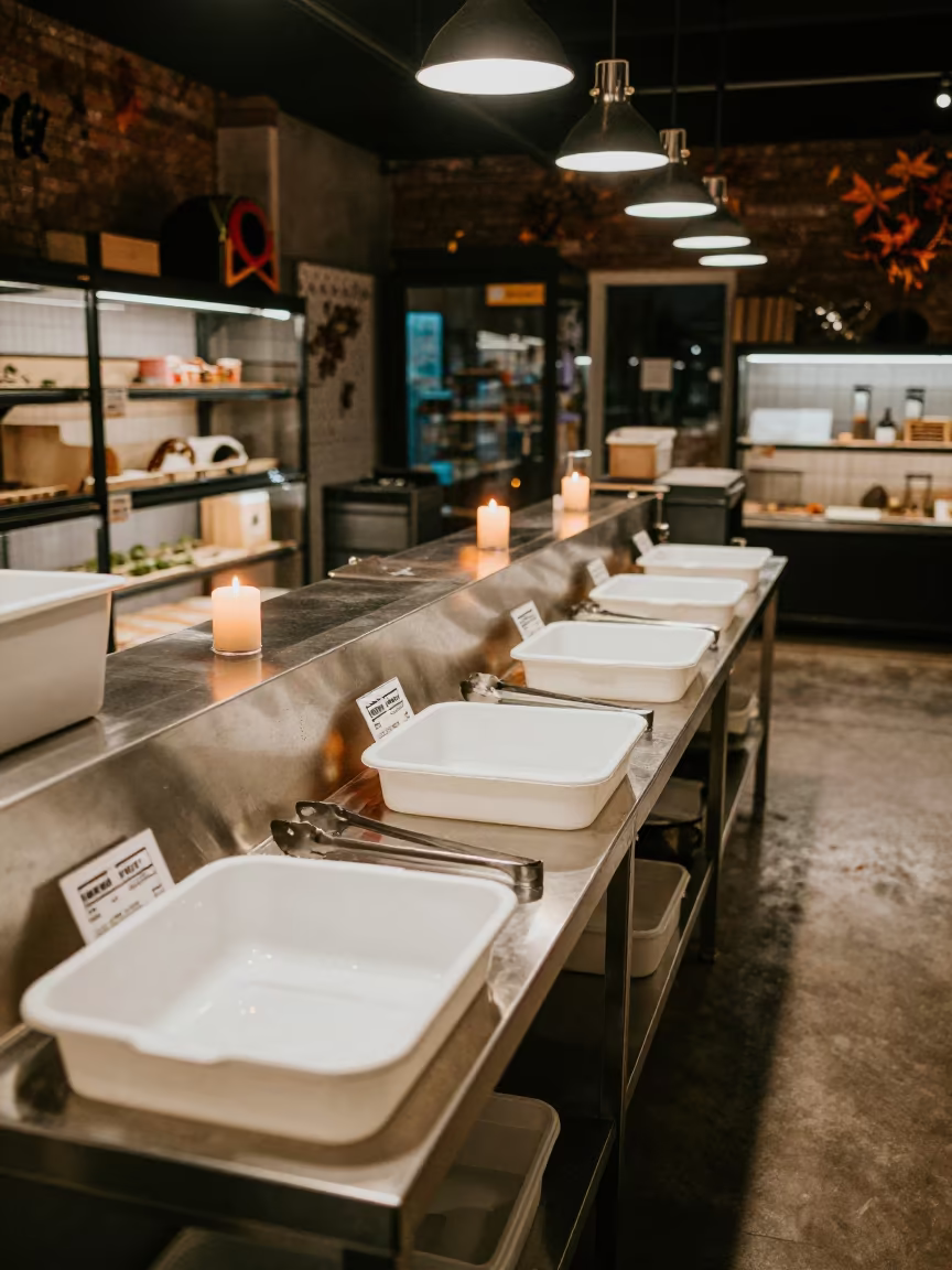 Reptile Feeding Station Daejeon Pet Store Night in inside a pet store aisle in Daejeon