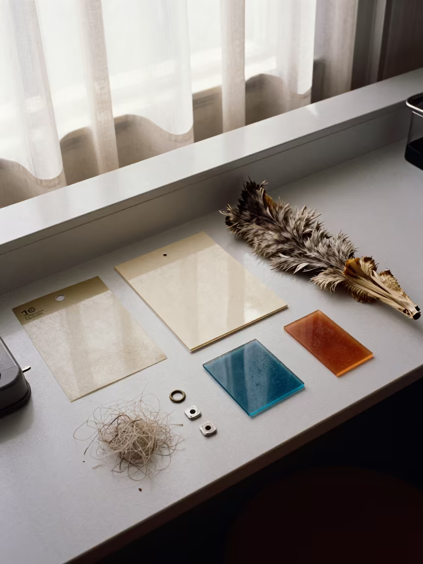 Rescue Battery Tray with Fur and Cards in inside a fish bagging counter zone in South Bank, London
