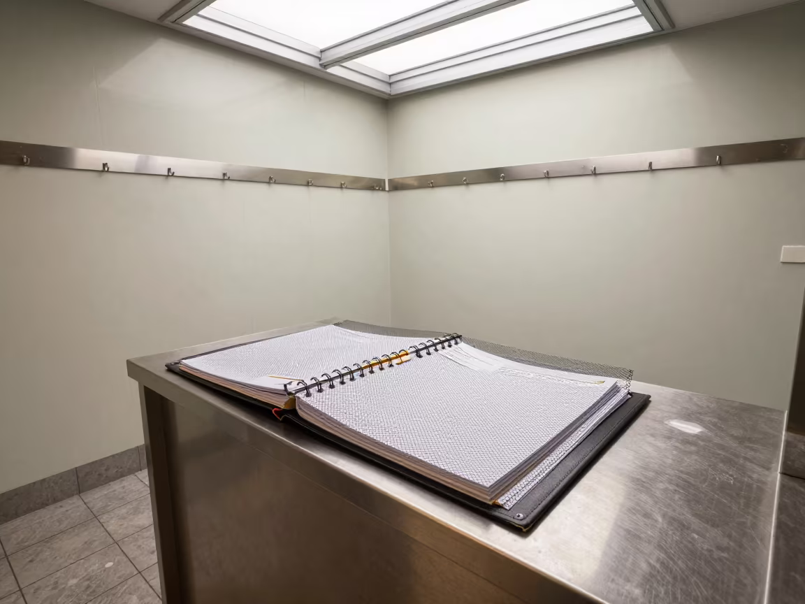Rescue Transport Binder at Dog Wash Station in at a self-serve dog wash station in Ciudad de la Costa