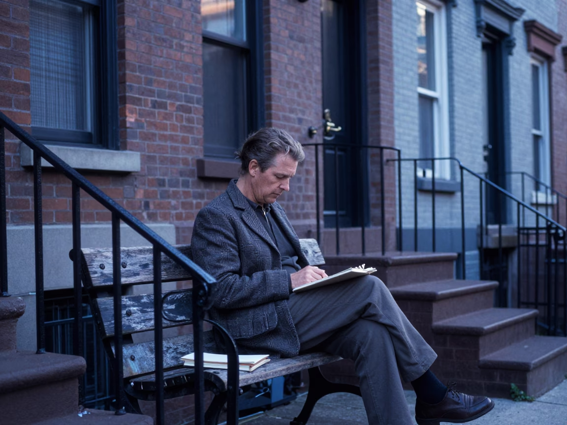 Resident at Early Morning Light in Philadelphia in in Philadelphia, Pennsylvania, United States