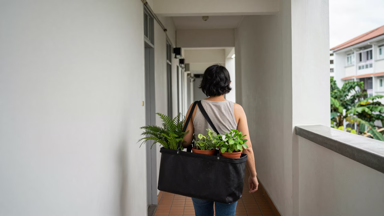 Resident in Singapore at Midday Light in in Singapore, Singapore