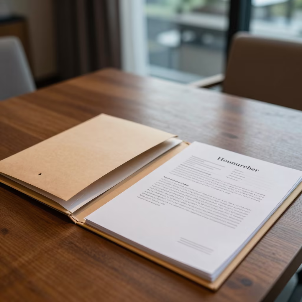 Resort Fee Dispute Folder in Bangkok Breakfast Room in inside a breakfast room before opening in Bangkok