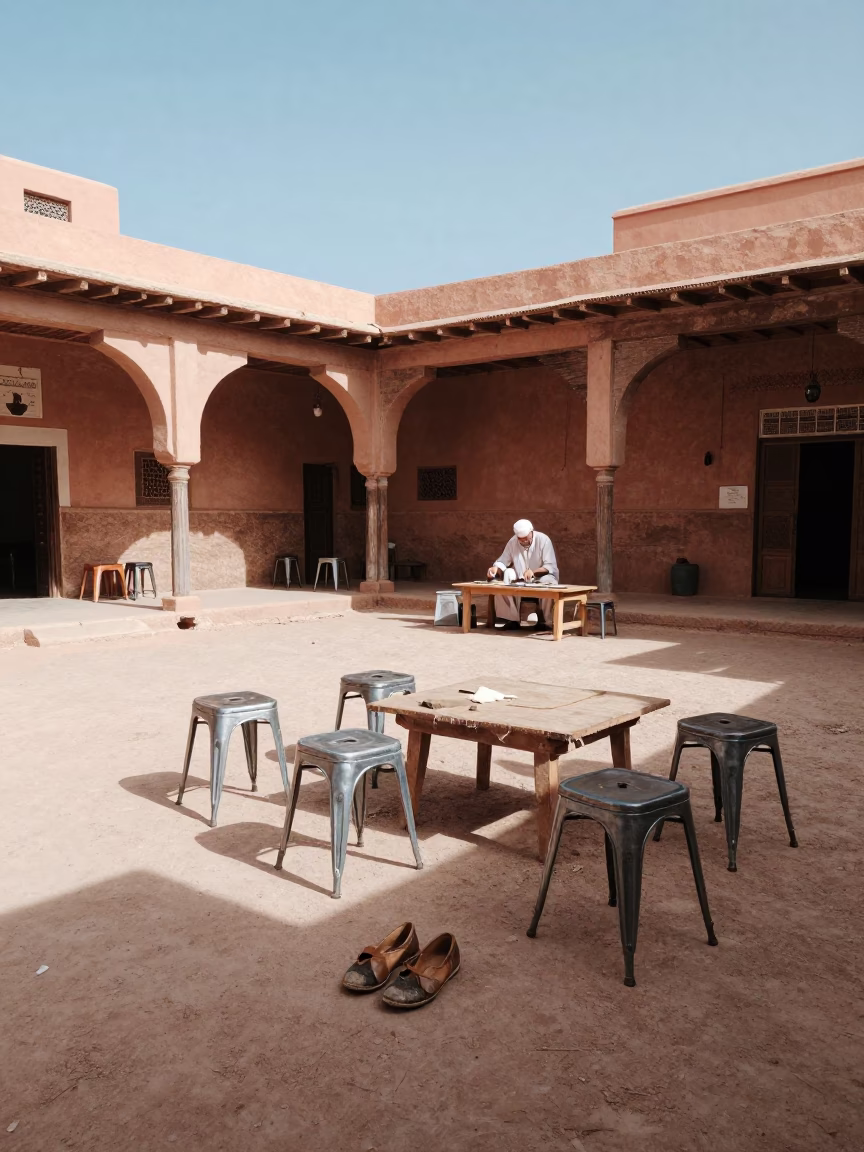 Rest Moment in Marrakech in in Marrakech, Morocco