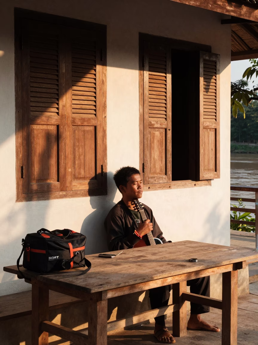 Resting Gear in Luang Prabang in in Luang Prabang, Laos