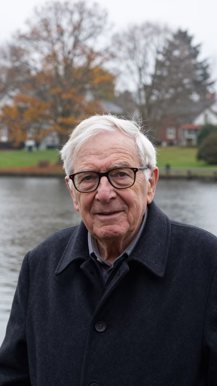 Retired Astronomer with Spectacles in Geelong in in Geelong