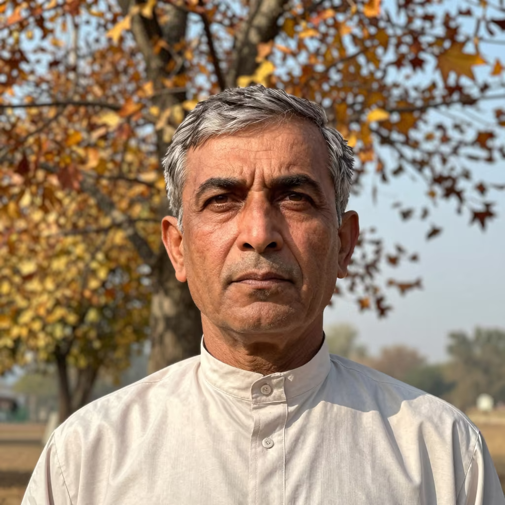 Retired Jockey Portrait Mirpur Autumn Light in in Mirpur