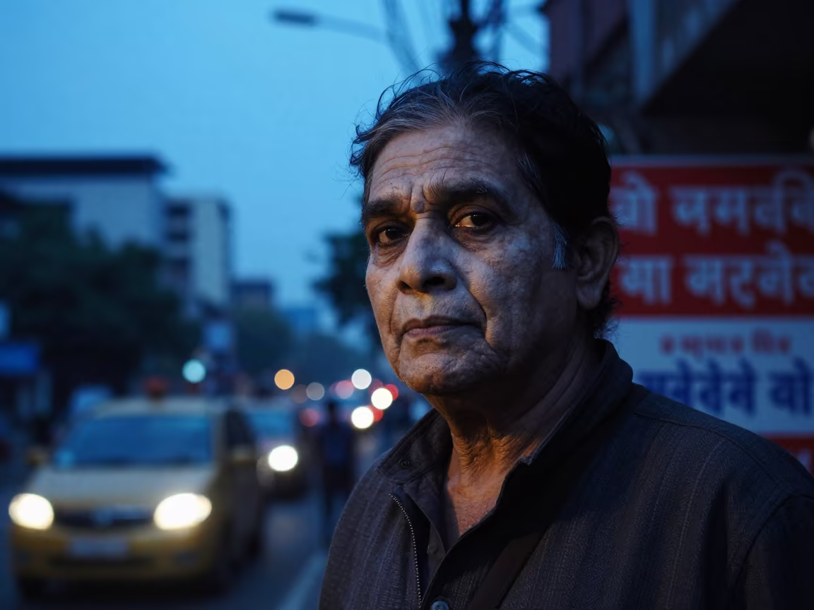 Retired Opera Singer Near Dharavi Mumbai Indigo Light in near Dharavi, Mumbai
