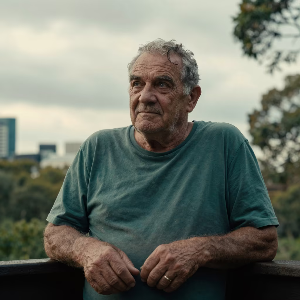 Retired Strongman Brisbane Late Morning Portrait in in Brisbane