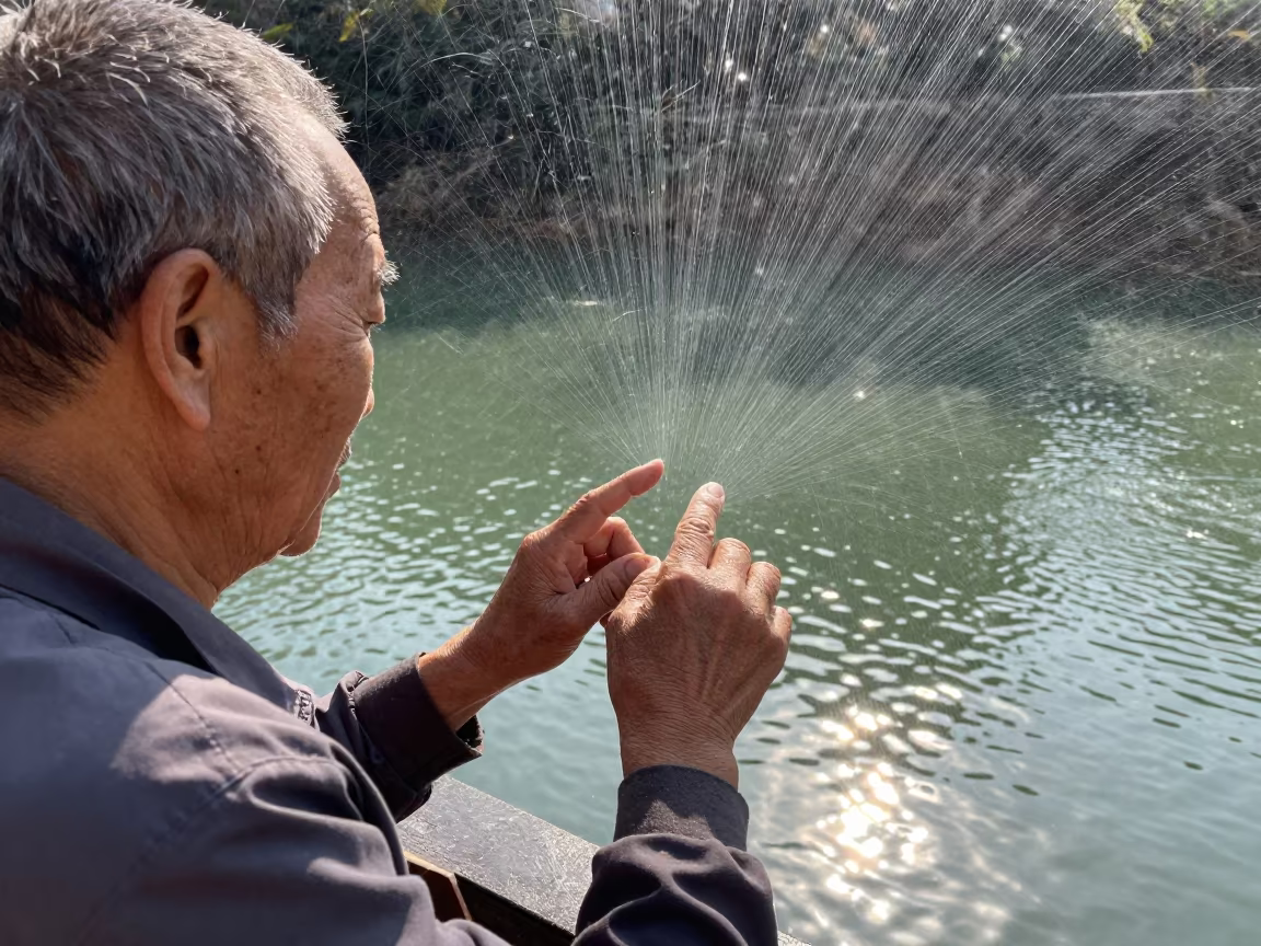Retired Telegraph Operator Portrait in Guiyang in in Guiyang