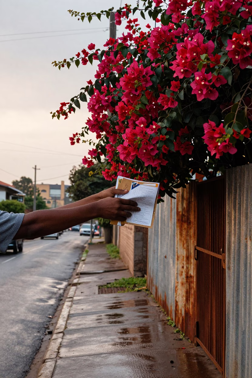Retrieving Mail in Johannesburg in in Johannesburg, South Africa