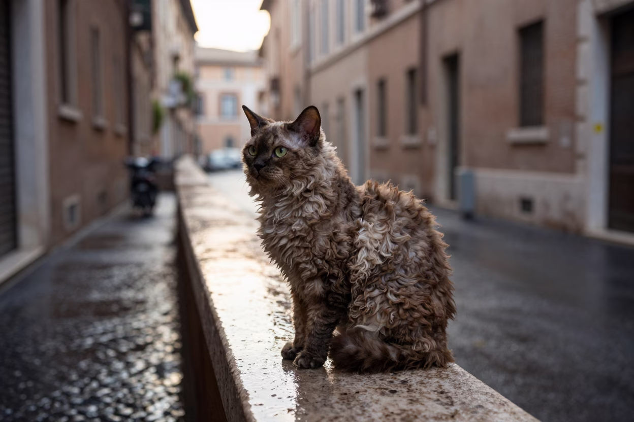 Rex Cat in Rome in in Rome, Italy